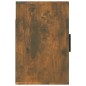 vidaXL Mesitas de noche de pared 2 uds color roble ahumado 50x30x47 cm vidaXL Mesitas de noche de pared 2 uds color roble ahumado 50x30x47 cm