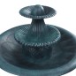 vidaXL Fuente de baño para pájaros plástico verde 50x91 cm vidaXL Fuente de baño para pájaros plástico verde 50x91 cm