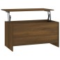 vidaXL Mesa de centro contrachapada marrón roble 102x55,5x52,5 cm vidaXL Mesa de centro contrachapada marrón roble 102x55,5x52,5 cm