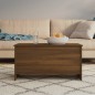 vidaXL Mesa de centro contrachapada marrón roble 102x55,5x52,5 cm vidaXL Mesa de centro contrachapada marrón roble 102x55,5x52,5 cm