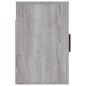 vidaXL Mesitas de noche de pared 2 uds gris Sonoma 50x30x47 cm vidaXL Mesitas de noche de pared 2 uds gris Sonoma 50x30x47 cm