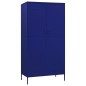 vidaXL Armario de acero azul oscuro 90x50x180 cm vidaXL Armario de acero azul oscuro 90x50x180 cm