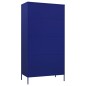 vidaXL Armario de acero azul oscuro 90x50x180 cm vidaXL Armario de acero azul oscuro 90x50x180 cm