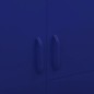 vidaXL Armario de acero azul oscuro 90x50x180 cm vidaXL Armario de acero azul oscuro 90x50x180 cm