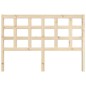 vidaXL Cabecero de cama madera maciza de pino 145,5x4x100 cm vidaXL Cabecero de cama madera maciza de pino 145,5x4x100 cm