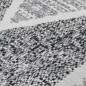 vidaXL Alfombra de algodón negra y gris 160x230 cm vidaXL Alfombra de algodón negra y gris 160x230 cm