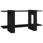 vidaXL Estantería madera contrachapada negro 100x30x51 cm vidaXL Estantería madera contrachapada negro 100x30x51 cm