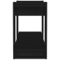 vidaXL Estantería madera contrachapada negro 100x30x51 cm vidaXL Estantería madera contrachapada negro 100x30x51 cm