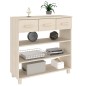 vidaXL Mesa consola HAMAR madera maciza pino marrón miel 90x35x90 cm vidaXL Mesa consola HAMAR madera maciza pino marrón miel 90x35x90 cm
