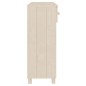 vidaXL Mesa consola HAMAR madera maciza pino marrón miel 90x35x90 cm vidaXL Mesa consola HAMAR madera maciza pino marrón miel 90x35x90 cm