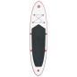 vidaXL Set de tabla inflable de paddle surf SUP rojo y blanco vidaXL Set de tabla inflable de paddle surf SUP rojo y blanco