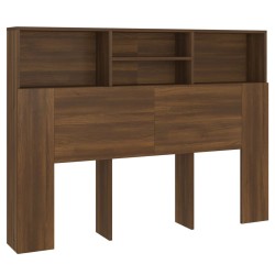 vidaXL Mueble cabecero color roble marrón 140x19x103,5 cm