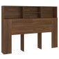 vidaXL Mueble cabecero color roble marrón 140x19x103,5 cm vidaXL Mueble cabecero color roble marrón 140x19x103,5 cm