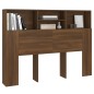 vidaXL Mueble cabecero color roble marrón 140x19x103,5 cm vidaXL Mueble cabecero color roble marrón 140x19x103,5 cm
