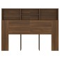 vidaXL Mueble cabecero color roble marrón 140x19x103,5 cm vidaXL Mueble cabecero color roble marrón 140x19x103,5 cm