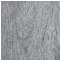 vidaXL Lamas para suelo autoadhesivas PVC gris claro 5,11 m²
