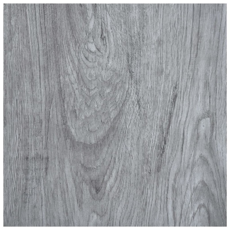 vidaXL Lamas para suelo autoadhesivas PVC gris claro 5,11 m² vidaXL Lamas para suelo autoadhesivas PVC gris claro 5,11 m²