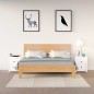 vidaXL Mesitas de noche 2 uds madera maciza pino blanca 50x35x61,5 cm vidaXL Mesitas de noche 2 uds madera maciza pino blanca 50x35x61,5 cm