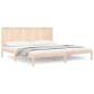 vidaXL Estructura de cama madera maciza de pino 180x200 cm