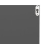 vidaXL Estantes de pared 4 uds madera contrachapada gris 40x11,5x18 cm