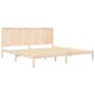 vidaXL Estructura de cama madera maciza de pino 180x200 cm