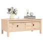vidaXL Mesa de centro de madera maciza de pino gris 100x50x40 cm vidaXL Mesa de centro de madera maciza de pino gris 100x50x40 cm
