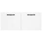 vidaXL Armario de pared madera de ingeniería blanco 80x36,5x35 cm