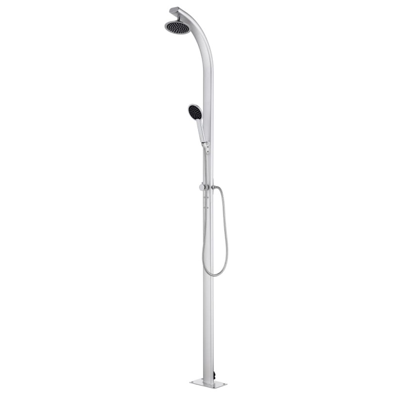 vidaXL Ducha de jardín de aluminio 215 cm vidaXL Ducha de jardín de aluminio 215 cm