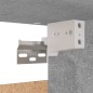 vidaXL Armario de madera contrachapada gris hormigón 70x32,5x35 cm vidaXL Armario de madera contrachapada gris hormigón 70x32,5x35 cm