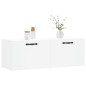 vidaXL Armario de pared madera de ingeniería blanco 100x36,5x35 cm vidaXL Armario de pared madera de ingeniería blanco 100x36,5x35 cm