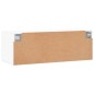 vidaXL Armario de pared madera de ingeniería blanco 100x36,5x35 cm vidaXL Armario de pared madera de ingeniería blanco 100x36,5x35 cm