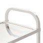 vidaXL Carrito de cocina de 2 alturas acero inoxidable 96,5x55x90 cm vidaXL Carrito de cocina de 2 alturas acero inoxidable 96,5x55x90 cm