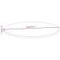 vidaXL Tablero de mesa de bambú Ø80x1,5 cm vidaXL Tablero de mesa de bambú Ø80x1,5 cm