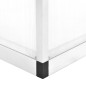vidaXL Invernadero de aluminio 302x190x195 cm 11,19 m³