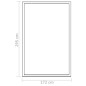 vidaXL Invernadero de aluminio 302x190x195 cm 11,19 m³