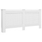 vidaXL Cubierta para radiador MDF blanco 172x19x81,5 cm vidaXL Cubierta para radiador MDF blanco 172x19x81,5 cm