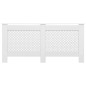 vidaXL Cubierta para radiador MDF blanco 172x19x81,5 cm vidaXL Cubierta para radiador MDF blanco 172x19x81,5 cm