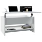 vidaXL Mesa de centro madera contrachapada blanca 80x50x40 cm vidaXL Mesa de centro madera contrachapada blanca 80x50x40 cm
