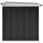 vidaXL Caja de almacenaje para jardín gris antracita 129x67x65 cm vidaXL Caja de almacenaje para jardín gris antracita 129x67x65 cm