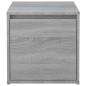 vidaXL Cajón taburete madera contrachapada gris Sonoma 40,5x40x40 cm vidaXL Cajón taburete madera contrachapada gris Sonoma 40,5x40x40 cm
