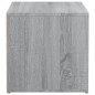 vidaXL Cajón taburete madera contrachapada gris Sonoma 40,5x40x40 cm vidaXL Cajón taburete madera contrachapada gris Sonoma 40,5x40x40 cm