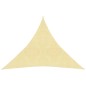 vidaXL Toldo de vela HDPE beige 160 g/m² 4,5x4,5x4,5 m vidaXL Toldo de vela HDPE beige 160 g/m² 4,5x4,5x4,5 m