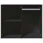 vidaXL Mueble de vestidor madera de ingeniería negro 80x40x65 cm vidaXL Mueble de vestidor madera de ingeniería negro 80x40x65 cm