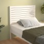 vidaXL Cabecero de cama madera maciza de pino blanco 96x4x100 cm vidaXL Cabecero de cama madera maciza de pino blanco 96x4x100 cm