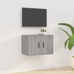vidaXL Mueble para TV de pared gris Sonoma 57x34,5x40 cm
