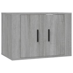 vidaXL Mueble para TV de pared gris Sonoma 57x34,5x40 cm