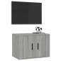 vidaXL Mueble para TV de pared gris Sonoma 57x34,5x40 cm vidaXL Mueble para TV de pared gris Sonoma 57x34,5x40 cm