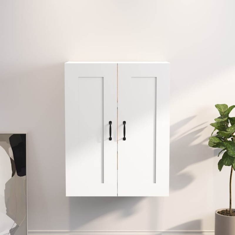 vidaXL Armario colgante de pared blanco 69,5x32,5x90 cm vidaXL Armario colgante de pared blanco 69,5x32,5x90 cm