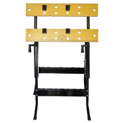 vidaXL Banco de Taller Plegable Carga 80 Kg Mesa de Sujeción Mesa de Trabajo