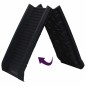 vidaXL Rampa para perros plegable negra 155,5x40x15,5 cm vidaXL Rampa para perros plegable negra 155,5x40x15,5 cm